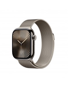 Apple : Watch Series 10 OLED 42 mm Digital 374 x 446 Pixeles Pantalla táctil 4G Titanio Wifi GPS (satélite)
