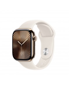 Apple : Watch Series 10 OLED 42 mm Digital 374 x 446 Pixeles Pantalla táctil 4G Oro Wifi GPS (satélite)
