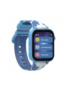 Cefa Toys : Hola Watch X Plus Blue Reloj inteligente para niños