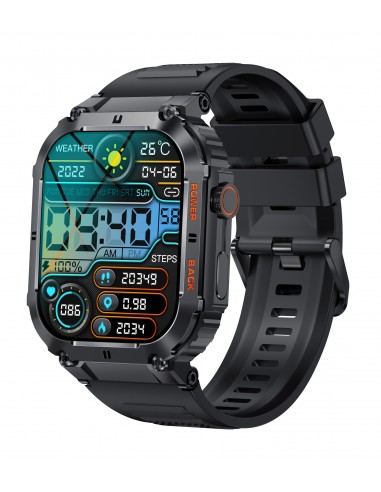 Denver : SWC-191B Relojes inteligentes y deportivos 4,98 cm (1.96") IPS Digital 320 x 386 Pixeles Pantalla táctil Negro