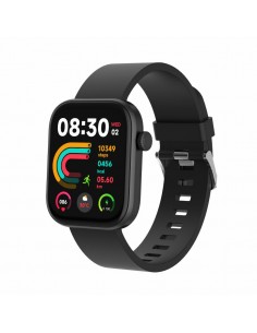 Denver : SWC-185B Relojes inteligentes y deportivos 4,7 cm (1.85") AMOLED Digital 390 x 450 Pixeles Pantalla táctil Negro