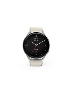 Hama : Smartwatch 8900 3,35 cm (1.32") AMOLED 42 mm Digital 466 x 466 Pixeles Pantalla táctil Plata GPS (satélite)