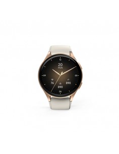 Hama : Smartwatch 8900 3,3 cm (1.3") AMOLED 42 mm Digital 466 x 466 Pixeles Pantalla táctil Oro GPS (satélite)