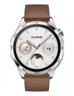 Huawei : WATCH 4 3,63 cm (1.43") AMOLED 46 mm Digital 466 x 466 Pixeles Pantalla táctil Acero inoxidable GPS (satélite)