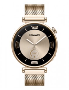Huawei : GT 4 3,35 cm (1.32") AMOLED 41 mm Digital 466 x 466 Pixeles Oro Wifi GPS (satélite)