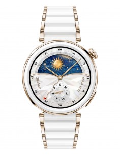 Huawei : WATCH GT5 Pro 42mm 3,35 cm (1.32") AMOLED Digital 466 x 466 Pixeles Blanco GPS (satélite)