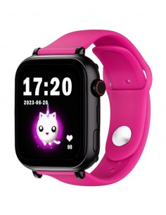 SaveFamily : Save Family PLUS SmartWatch con GPS y llamada Negro Correa silicona Lollipop Fusia NO INCLUYE SIM