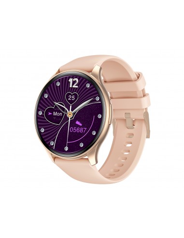 Trevi : T-FIT 235 A 3,63 cm (1.43") AMOLED 45 mm Digital Pantalla táctil Rosa