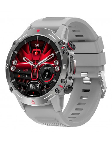 Trevi : T-FIT 510 A 3,63 cm (1.43") AMOLED Digital 466 x 466 Pixeles Pantalla táctil Gris