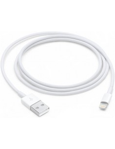 Apple : Cable de datos MXLY2ZM/A (USB-A / Lightning) 1m (blíster) 2