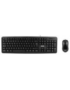 OQO : OQO-TR001-U teclado Ratón incluido Oficina USB QWERTY Español Negro