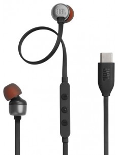JBL : Manos libres con cable T310C (USB-C) - negro (blíster)