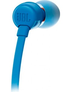 JBL : Manos libres con cable T110 - azul (blíster) 2