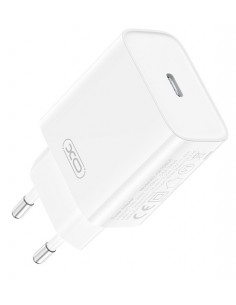 XO : Cargador de red CE15 (USB-C / USB-C) 20W - blanco (blíster)