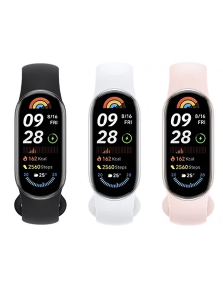 Xiaomi : Smartband Mi Band 9 - Plata Glaciar