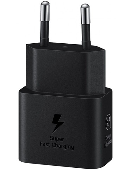 Samsung : Cargador de red EP-T2510 QuickCharge 25W (1 x USB-C) - negro (blíster)