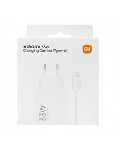 Xiaomi : Cargador de red 33W MDY-16-EF (USB-A / USB-C) - blanco (blíster)