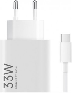 Xiaomi : Cargador de red 33W MDY-16-EF (USB-A / USB-C) - blanco (blíster) 2