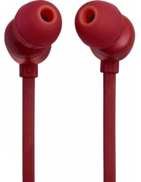 JBL : Manos libres con cable T310C (USB-C) - rojo (blíster)