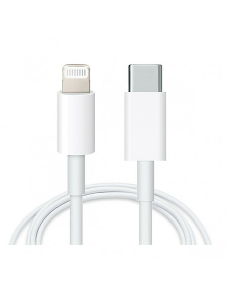 Apple : Cable de datos MM0A3ZM/A (USB-C / Lightning) 1m (blíster)