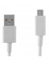 BlackBerry : Cable de datos ASY-31296-003 Blanco (microUSB) (bulk)