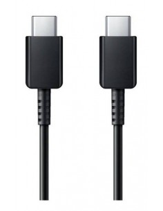Samsung : Cable de datos EP-DG977 (USB-C / USB-C) - negro (bulk)