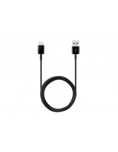 Samsung : Cable de datos EP-DG930IBE (USB-C) - negro (blíster)