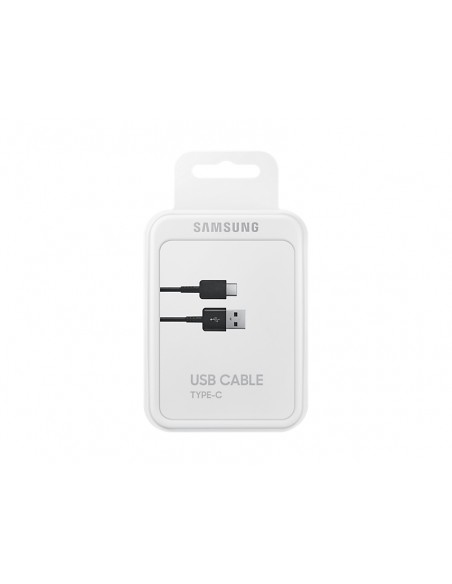Samsung : Cable de datos EP-DG930IBE (USB-C) - negro (blíster)