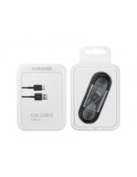 Samsung : Cable de datos EP-DG930IBE (USB-C) - negro (blíster)