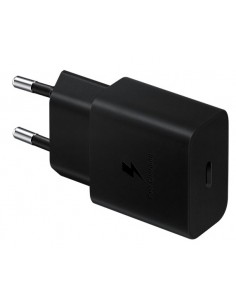 Samsung : Cargador de red EP-T1510 QuickCharge 15W (1 x USB-C) - negro (blíster)