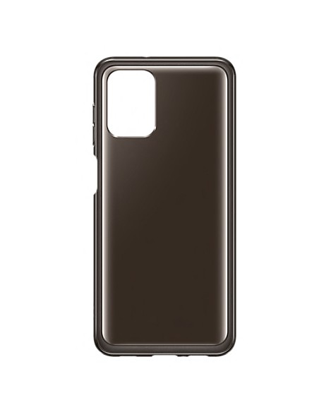Samsung : Clear Cover - Galaxy A12 - negra (blíster)
