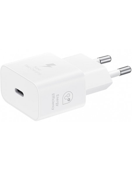 Samsung : Cargador de red EP-T2510 QuickCharge 25W (1 x USB-C) - blanco (blíster)