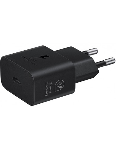 Samsung : Cargador de red EP-T2510 QuickCharge 25W (1 x USB-C) - negro (blíster)