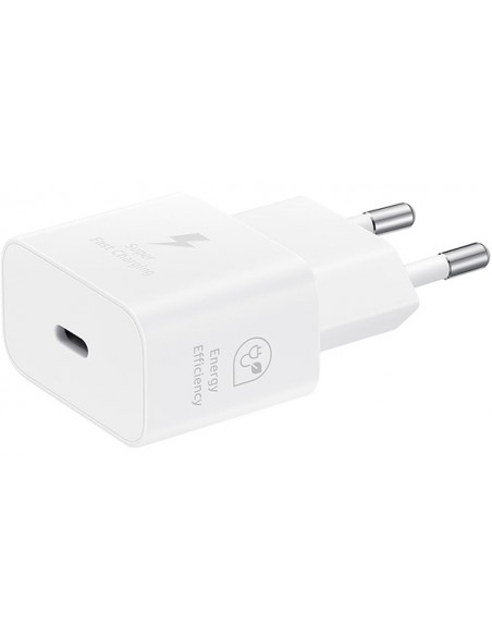 Samsung : Cargador de red EP-T2510 QuickCharge 25W (USB-C / USB-C) - blanco (blíster)
