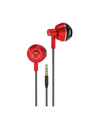 XO : Manos libres con cable EP34 - negro (blíster)