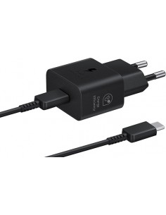 Samsung : Cargador de red EP-T2510 QuickCharge 25W (USB-C / USB-C) - negro (blíster)
