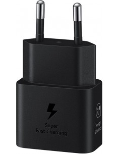 Samsung : Cargador de red EP-T2510 QuickCharge 25W (USB-C / USB-C) - negro (blíster) 2