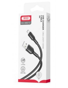 XO : Cable de datos NB212 (USB-A / USB-C) - negro (blíster) 2