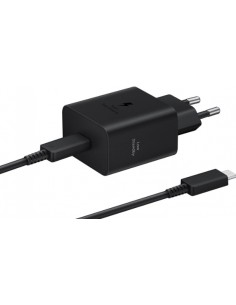 Samsung : Cargador de red EP-T4511 45W (USB-C / USB-C 5A) - negro (blíster)