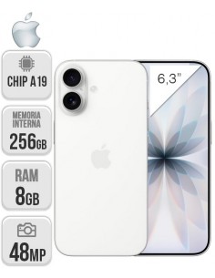 Apple : iPhone 17 256GB - Blanco