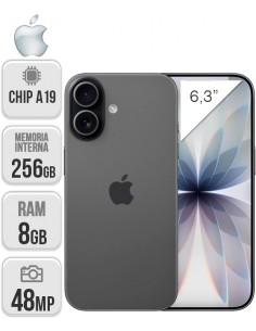 Apple : iPhone 17 256GB - Negro