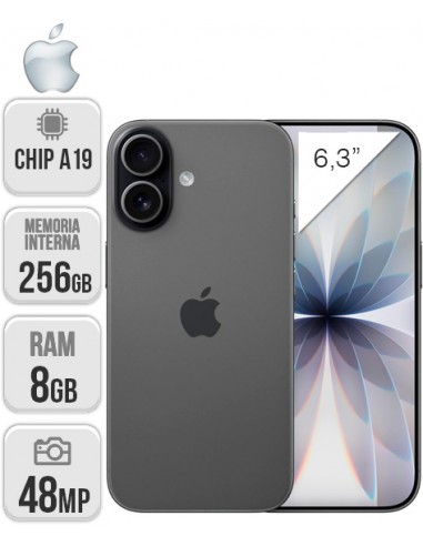 Apple : iPhone 17 256GB - Negro