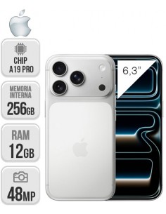 Apple : iPhone 17 Pro 256GB - Plata
