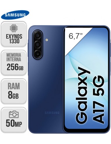 Samsung : A176 Galaxy A17 5G 8/256GB - azul