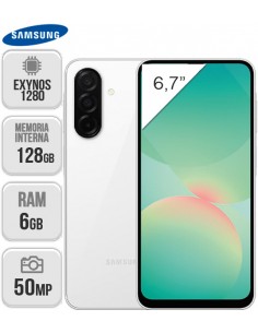 Samsung : A266 Galaxy A26 5G 6/128GB - blanco