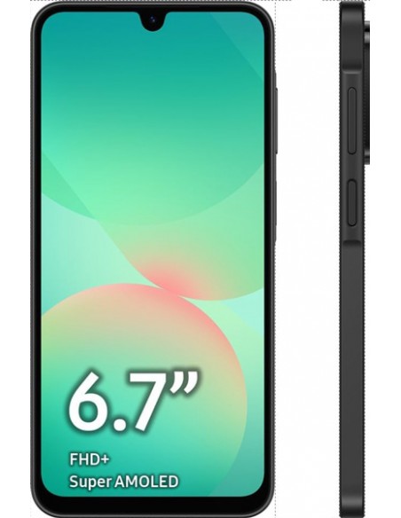 Samsung : A266 Galaxy A26 5G 6/128GB - negro