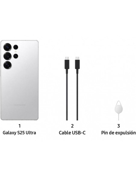 Samsung : S938 Galaxy S25 Ultra 12/512GB - Titanium White