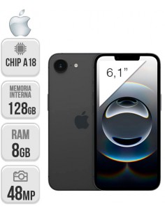 Apple : iPhone 16e 128GB - negro