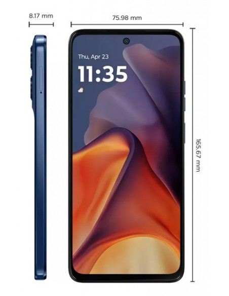 Motorola : Moto G15 4G 8/512GB - azul oscuro