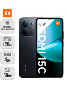 Xiaomi : Redmi 15C 4G 4/128GB - negro